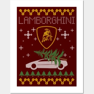 LAMBORGHINI XMAS Posters and Art